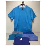 6 NEW T-Shirts, Size Small, Gildan, Hanes & CC