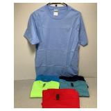 6 NEW T-Shirts, Size Small, 5 Gildan, 1 Port&Co