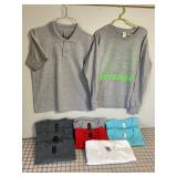 9 NEW Youth T-Shirts & 1 Polo; Size Youth Medium