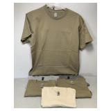 6 NEW Gildan T-Shirts, Size Large