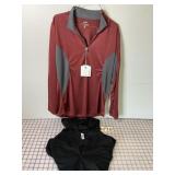 2 New Womens Quarter-Zip Jackets