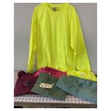 7 Large Sized Long Sleeve T Shirts