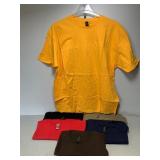 6 NEW Gildan T-Shirts, Size 2XL