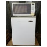 Sharp Microwave & Haier Dorm/Office Fridge