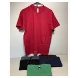 6 NEW T-Shirts 5 Gildan, 1 Alternative, Size Med