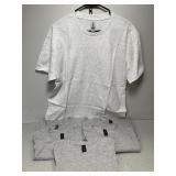 6 NEW Gildan T-Shirts, Size Large
