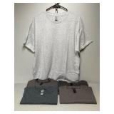 5 NEW Gildan T-Shirts, Size Large