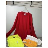 7 New Short Sleeved & 1 New Long Sleeved T-shirt