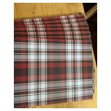 7 Plaid Hardboard Placemats