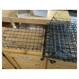 Black Slat Board Shelves