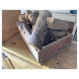 VTG Acampo Maid Fruit Box w/Firewood Display