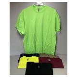 6 NEW Gildan T-Shirts, Size 2XL