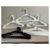 Lot of 50 Nice Plastic Hangars