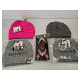 Four assorted Beanies From Criss Cross,