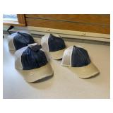 New C.C Mesh Criss Cross Blue/ Tan Caps