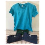 4 NEW Ladies T-Shirts, Size XL, Various Brands