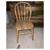 Vintage Childs Wooden Chair