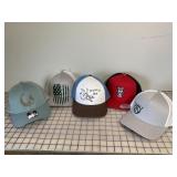 5 NEW Wyoming Theme Trucker Caps, Mesh, Adjustable