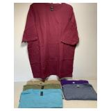 6 NEW T-Shirts, 4 Gildan, 2 M&O, Size 3X