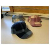 New Checkered C.C Wool Looking Caps