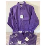 3 NEW Tri-Mountain Menï¿½s LS Button Downs