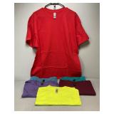 6 NEW Gildan T-Shirts, Size XL