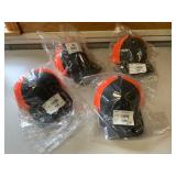 New Orange / Gray Flexfit Caps