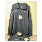 2 New Womens Quarter- Zip Jacket