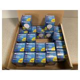 20 Bulb Brite G 12 Clear 1/1/2 Diam Bulb