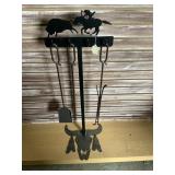 New  Western Themed Fireplace Tools