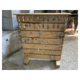 Double Sided Wooden Tool Rack!