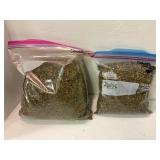 Bags of Dried Cleavers Herb