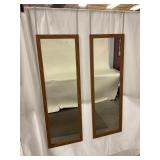 Wall Mirrors with Oak Frames