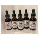 Five Herbal Tinctures
