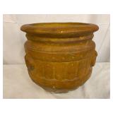 Terracotta Planter With Relief Motifs