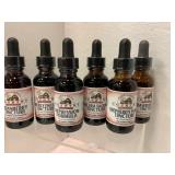 Six Herbal Tincture Bottles