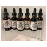 Six Herbal Tinctures