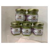 Five Herbal Balms in Glass Jars