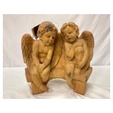 Henri Studio Cast Stone Cherub Statue