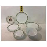 Corelle Dinnerware and Bridaldane Plate Set