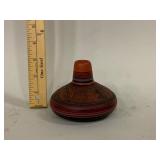 Paul Lansing Navajo Incised Seed Pot