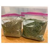 Two Bags of Dried Catnip