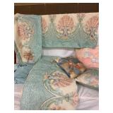 Queen-Sized Bedding Set With Nautical Theme