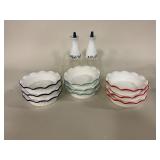 Ceramic Dishes and Salt & Pepper Shakers