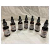 7 Tincture Bottles, 1 oz Each