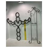 Horseshoe Angel and Metal Stand