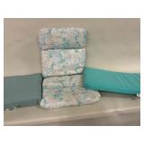 Hampton Bay 46x16 Bench Cushion and 19x19 Chair Cu