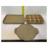 Pampered Chef Stoneware Baking Lot