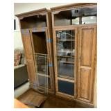 Large Oak Entertainment Center