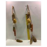 Hanging Faux Vegetables